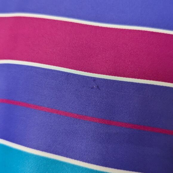 Tori Richard vintage stripe kaftan OSFM - Picture 9 of 9